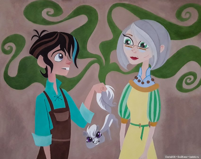 Мои рисунки и фанарты. Часть 1 - Традиционные материалы