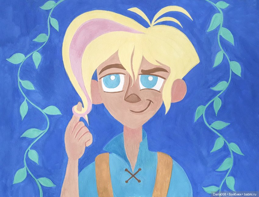 Мои рисунки и фанарты. Часть 1 - Традиционные материалы