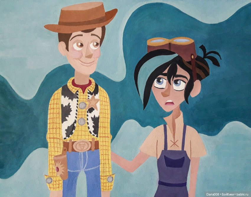 Мои рисунки и фанарты. Часть 1 - Традиционные материалы