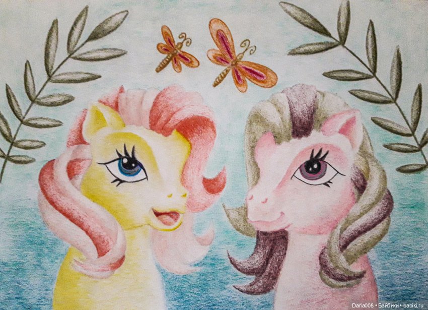 Мои рисунки и фанарты. Часть 1 - Традиционные материалы