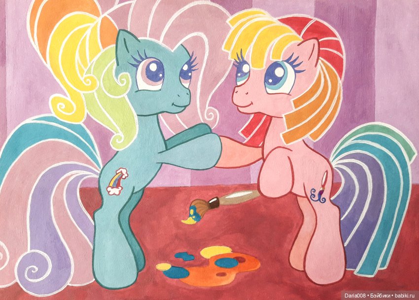 Мои рисунки и фанарты. Часть 1 - Традиционные материалы (фото 2)