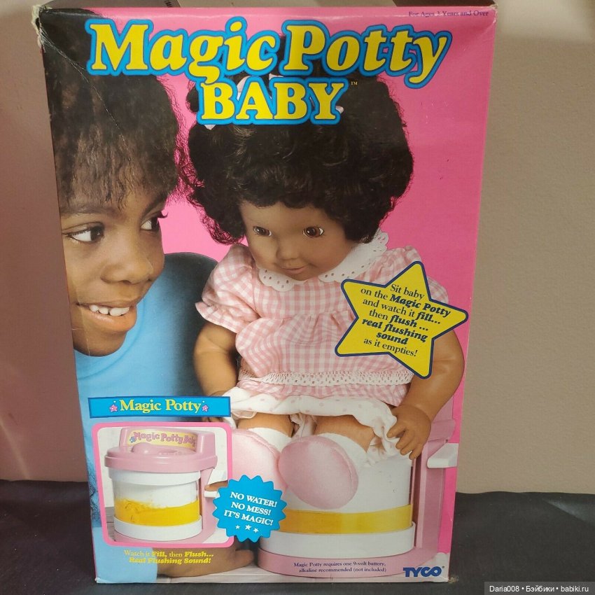Magic Potty Baby от TYCO - краткий обзор и описание куклы