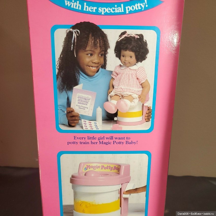 Magic Potty Baby от TYCO - краткий обзор и описание куклы