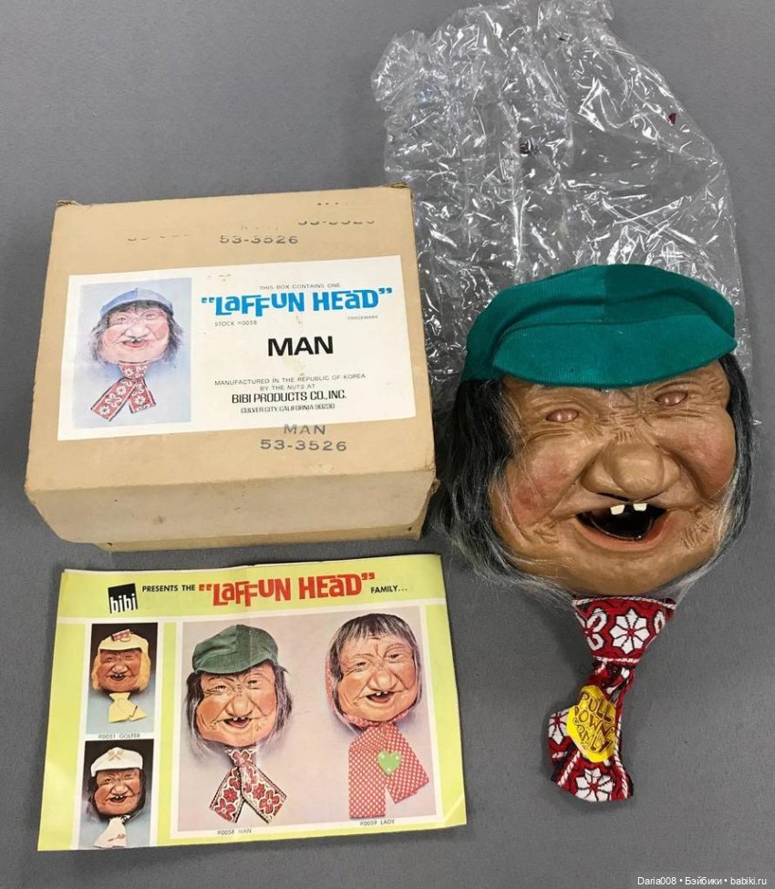 Настенная голова-прикол Laffun Head от Peter Figuren и BIBI products. Подробный обзор