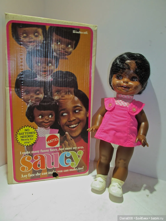 Необычная кукла Saucy Expressions от Mattel