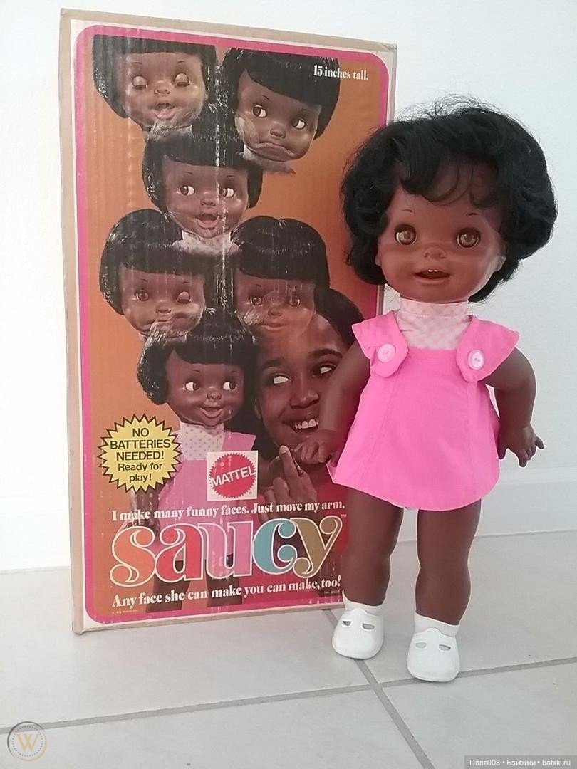 Необычная кукла Saucy Expressions от Mattel