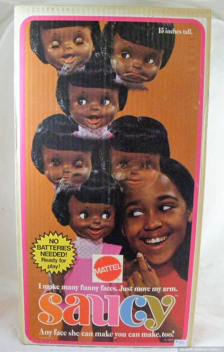 Необычная кукла Saucy Expressions от Mattel