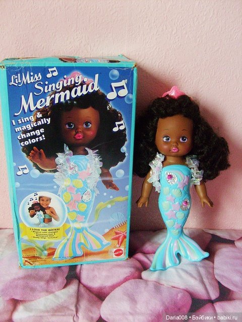 Поющая кукла-русалочка Lil' Miss Mermaid от Mattel (фото 8)