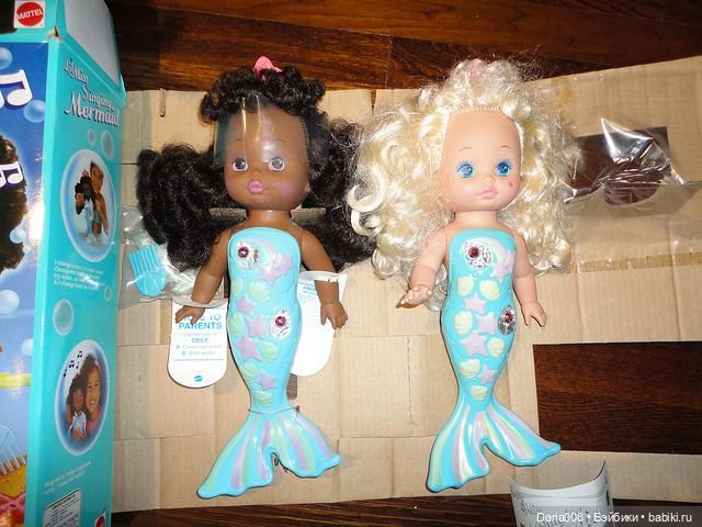 Поющая кукла-русалочка Lil' Miss Mermaid от Mattel (фото 9)