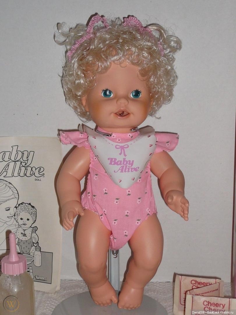 Эволюция куклы Baby Alive от Kenner - с 1973 по 1995 г