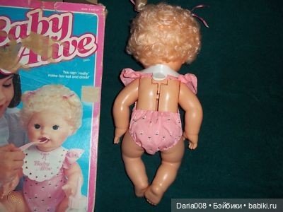 Эволюция куклы Baby Alive от Kenner - с 1973 по 1995 г