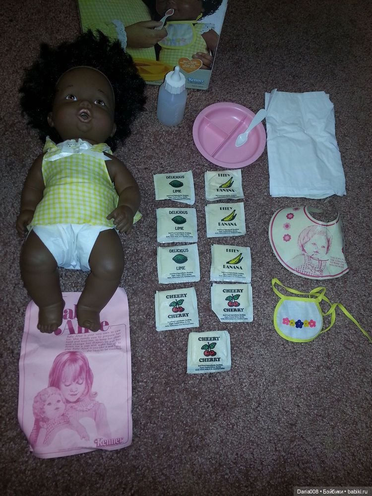 Эволюция куклы Baby Alive от Kenner - с 1973 по 1995 г