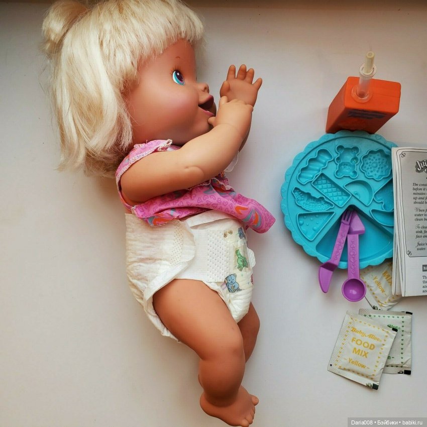Эволюция куклы Baby Alive от Kenner - с 1973 по 1995 г