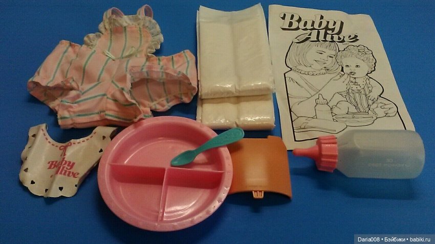 Эволюция куклы Baby Alive от Kenner - с 1973 по 1995 г