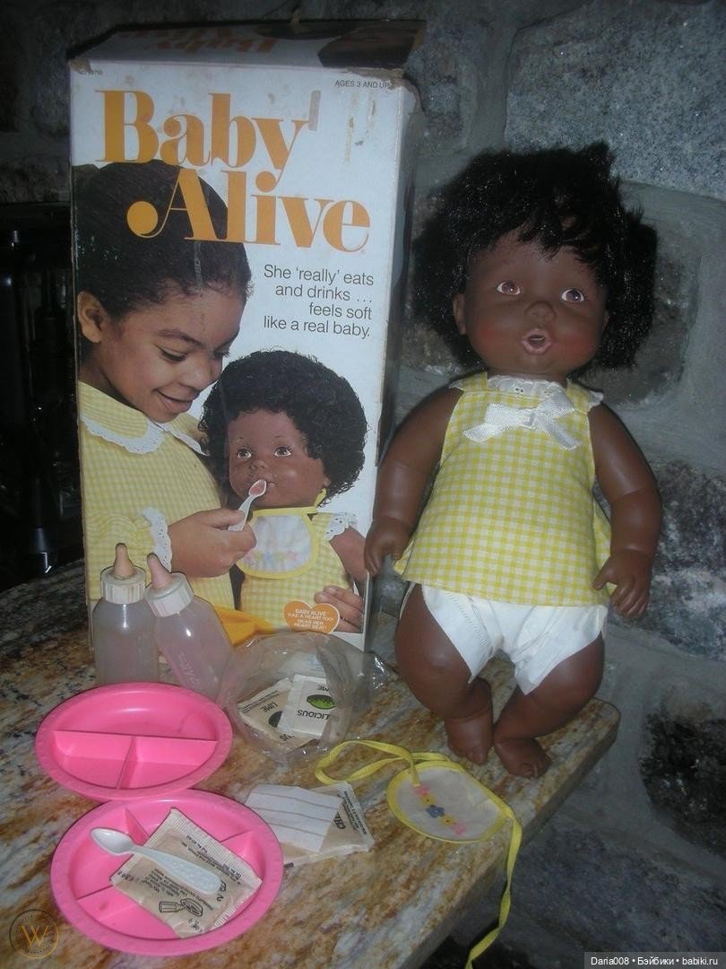 Эволюция куклы Baby Alive от Kenner - с 1973 по 1995 г
