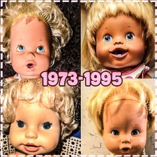 Эволюция куклы Baby Alive от Kenner - с 1973 по 1995 г.