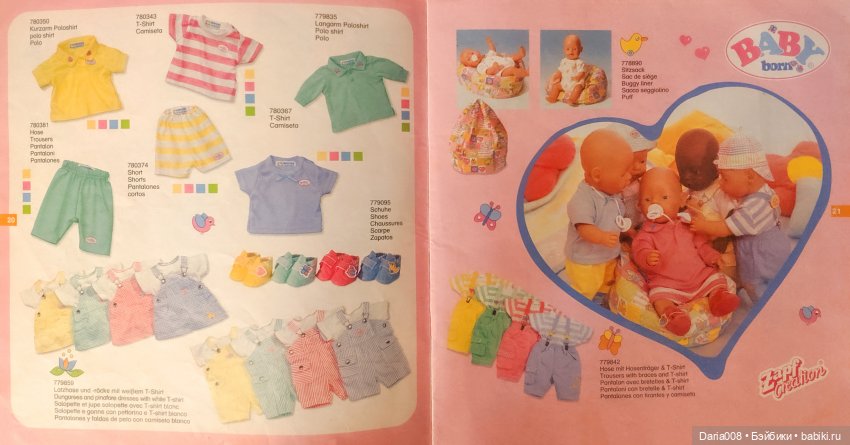 Каталог Zapf Creation (2001) (фото 9)