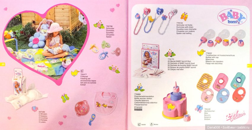 Каталог Zapf Creation (2002) | Бэйбики Каталог Zapf Creation (2002)