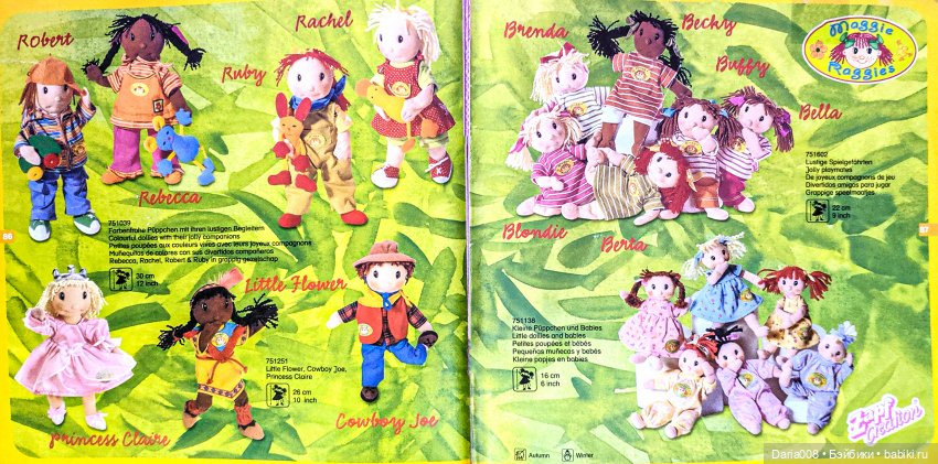 Каталог Zapf Creation (2002) | Бэйбики Каталог Zapf Creation (2002)