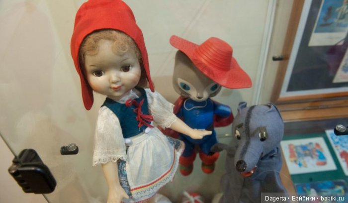 Кукла Красная Шапочка, Кот в Сапогах, волк
