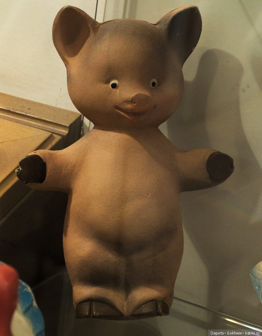 Кукольный мир от "Красного Треугольника". Игрушки из резины советской эпохи