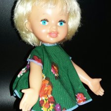 Кукла СССР Ленигрушка. Автор М. Мотовилова. Очаровательная девчушка.