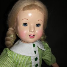 Кукла СССР с зубками, опилки, Харьков. Рассрочка.