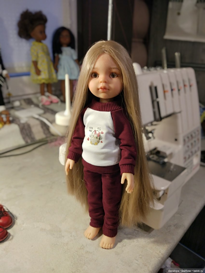 Шьём костюмчик для Паола Рейна из футера двухнитки, мастер класс