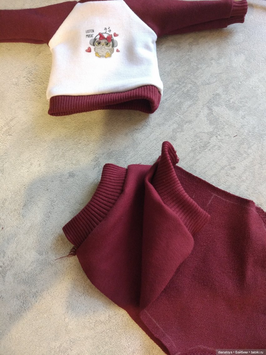 Шьём костюмчик для Паола Рейна из футера двухнитки, мастер класс