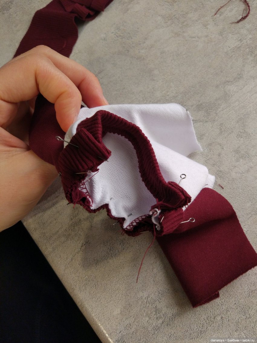 Шьём костюмчик для Паола Рейна из футера двухнитки, мастер класс