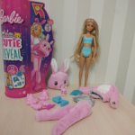 Barbie cutie reveal распакованная