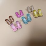 Ботиночки для кукол, размер 2.5*1.1 см, натуральная кожа