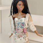 Комплект мини-платье и кофточка для Барби
