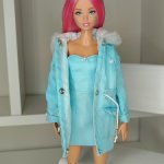 Одежда для кукол Куртка и платье мини для Барби