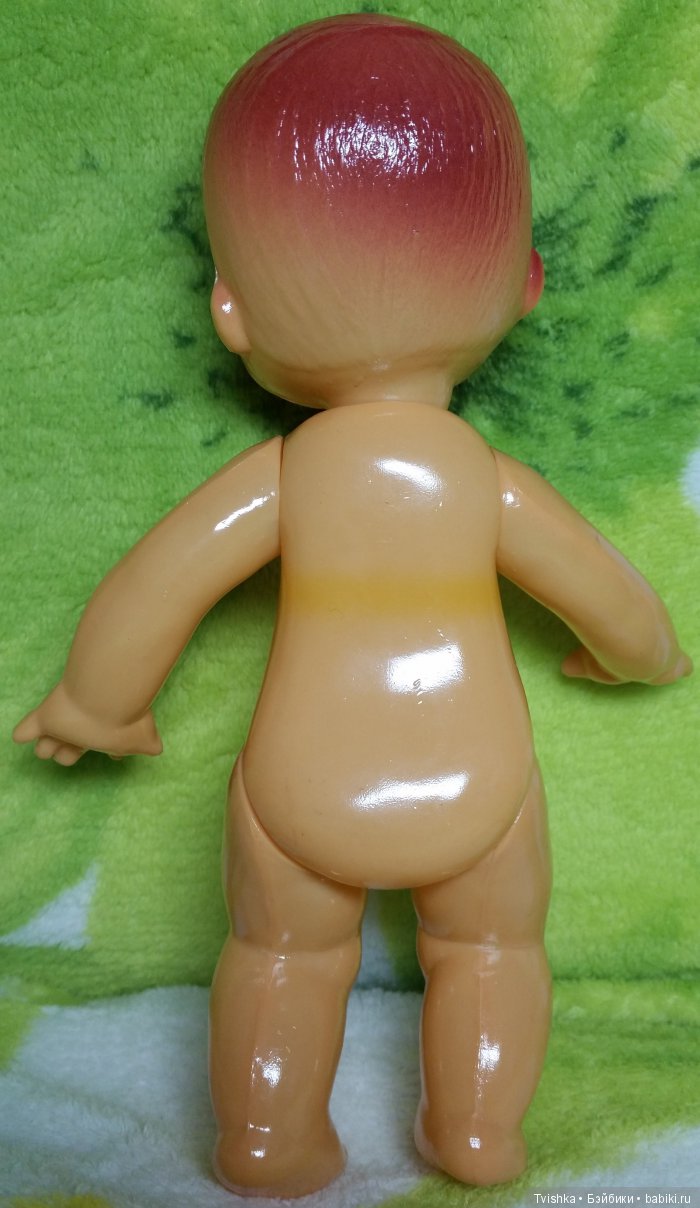 Помогите, почистить куколку, целулойдного пупсика и опознать их (фото 4)