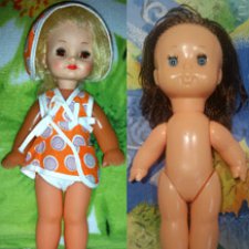 Помогите восстановить и опознать советских куколок