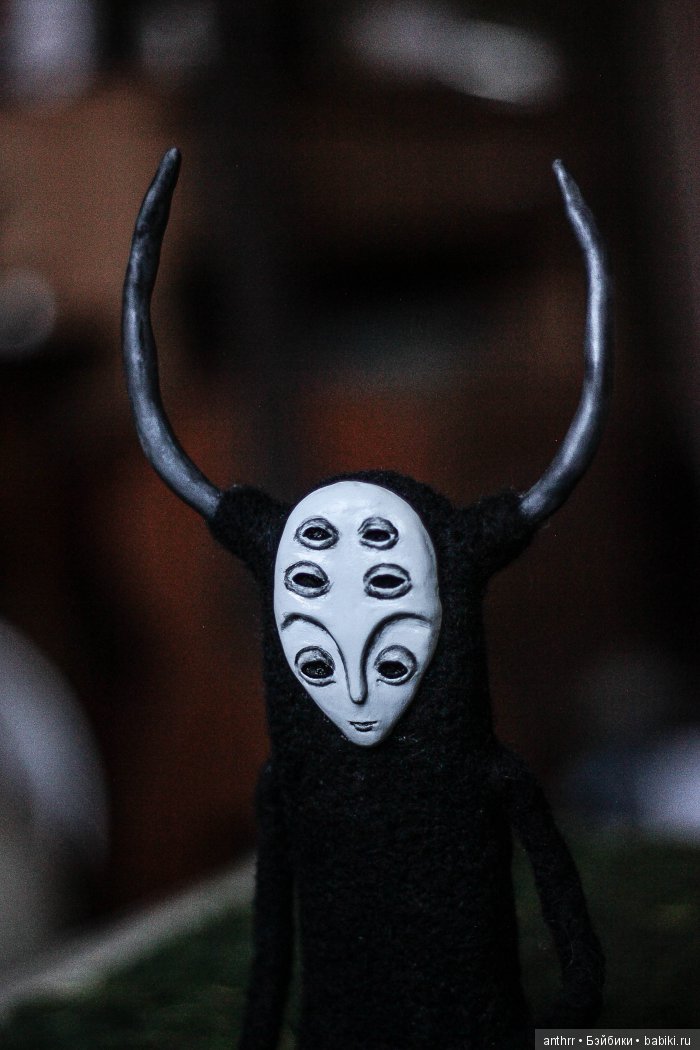 Маленький народец. Авторские куклы в смешанной технике (фото 7)