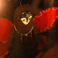 Агни. Огнеупорная.  Авторская коллекционная кукла