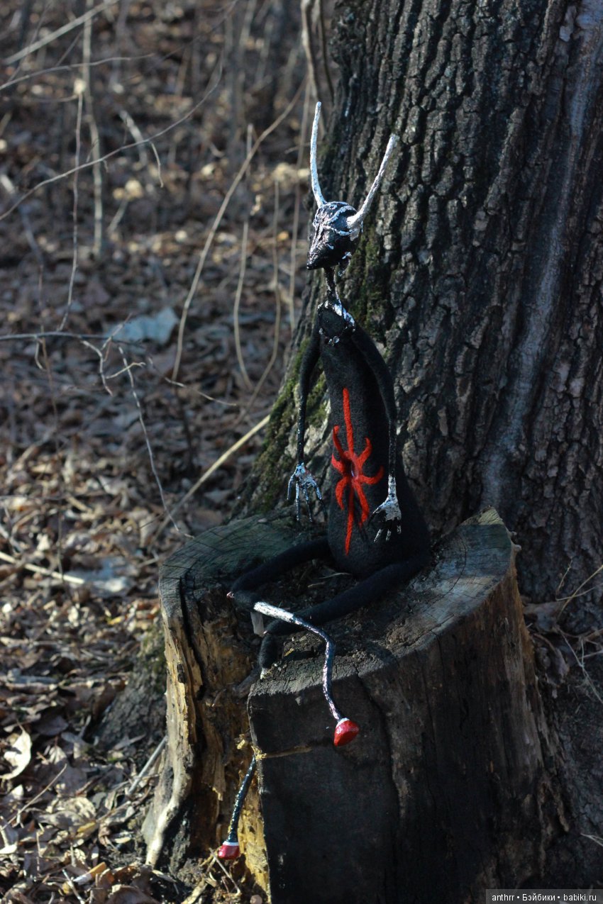 Ликорис — Авторские куклы из шерсти (валяние): сухое (фото 3)