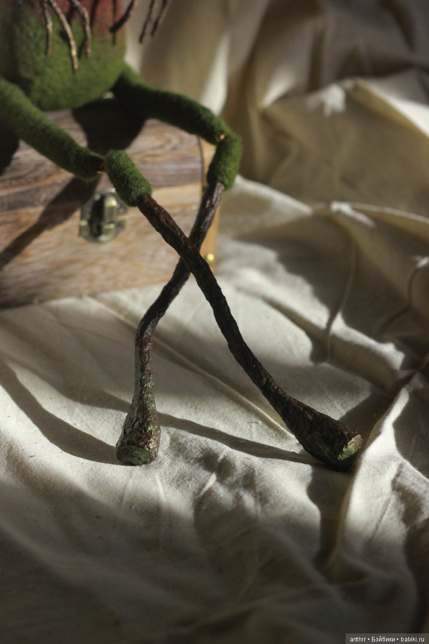 Болотяник — Авторские куклы из шерсти (валяние): сухое (фото 6)