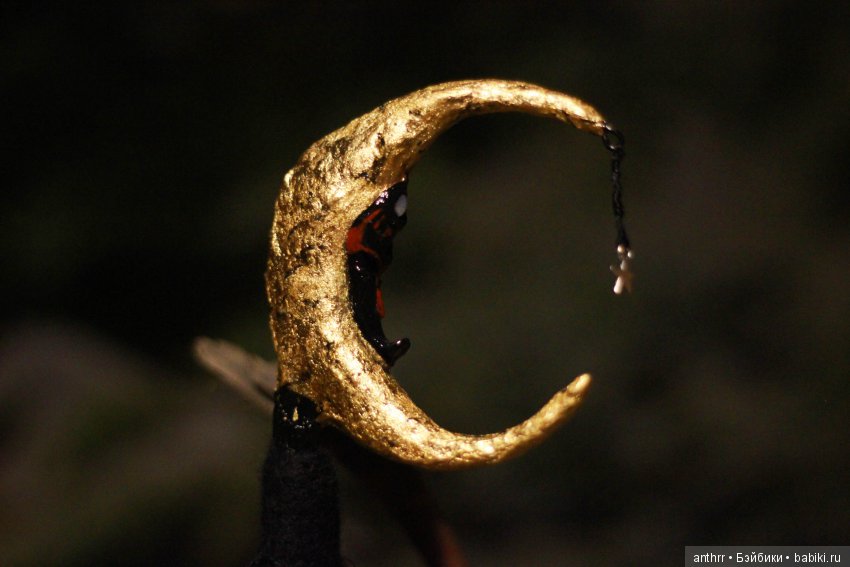 Месяц — Авторские куклы из шерсти (валяние): сухое (фото 7)