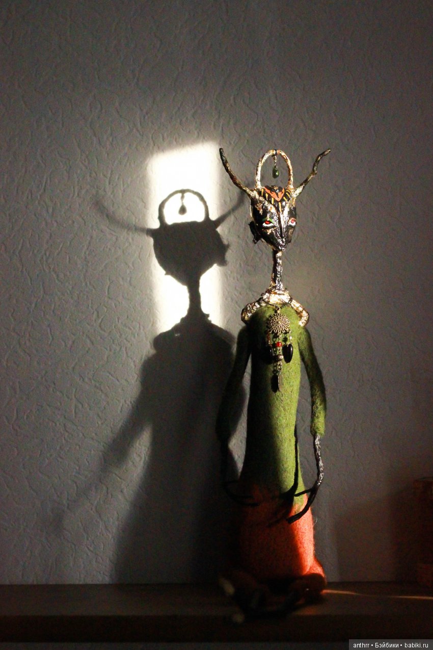 Авторские куклы из шерсти (валяние): сухое (фото 3)