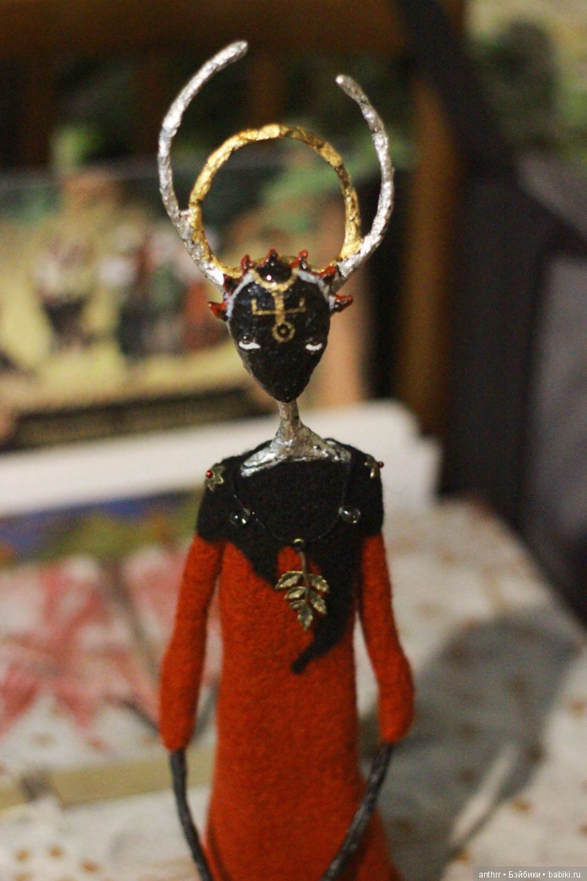 Авторские куклы из шерсти (валяние): сухое (фото 5)