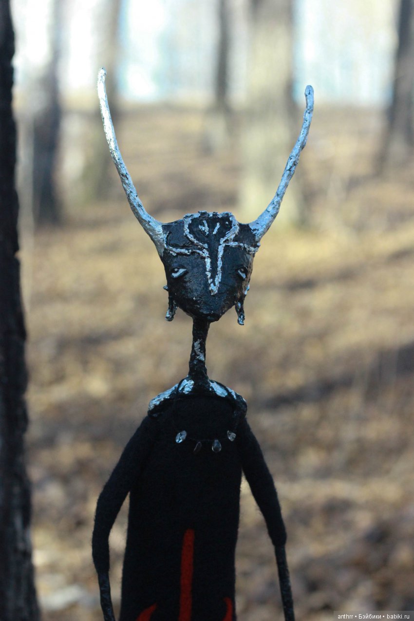 Ликорис — Авторские куклы из шерсти (валяние): сухое (фото 2)