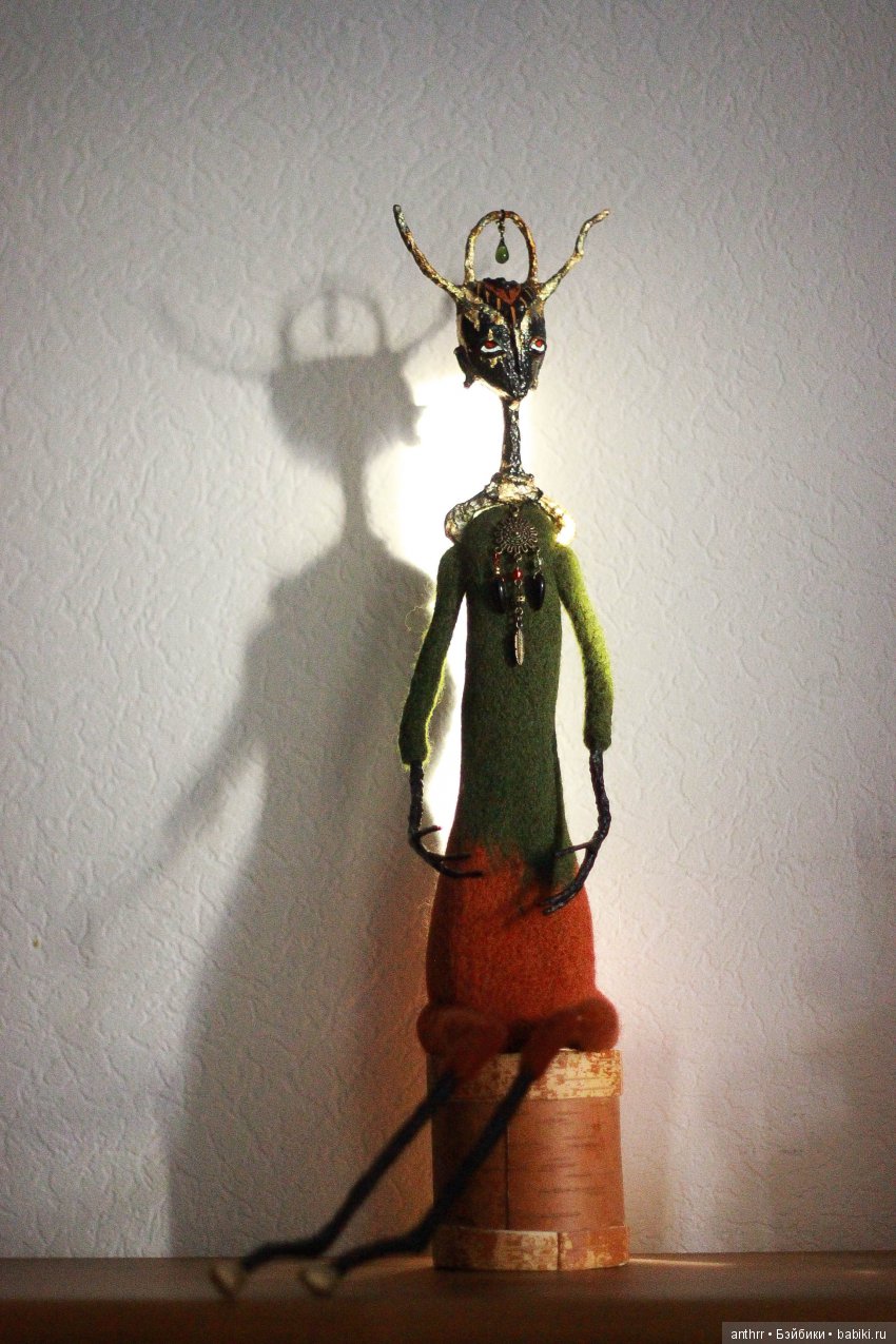 Авторские куклы из шерсти (валяние): сухое (фото 2)