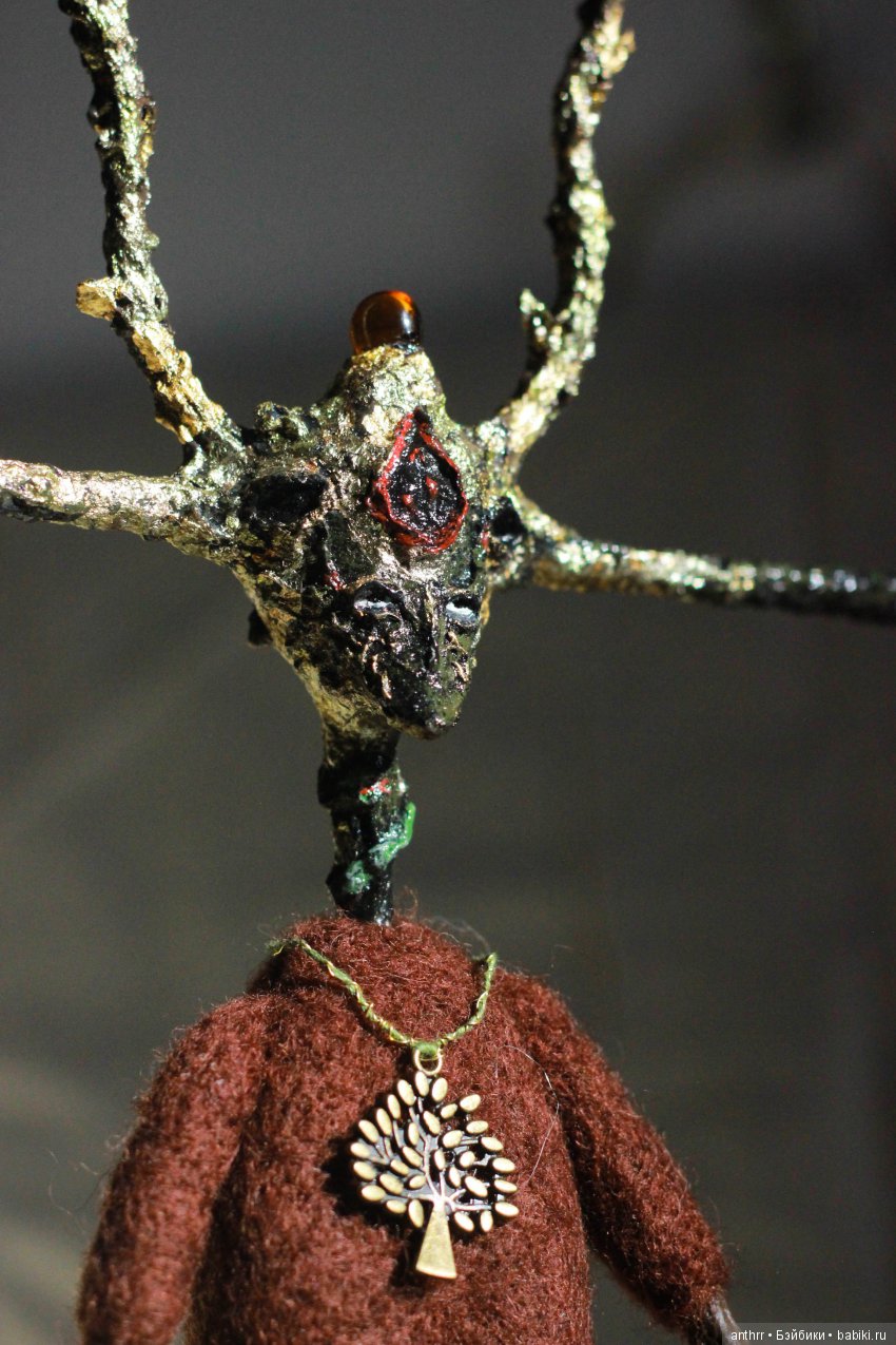 Болотяник — Авторские куклы из шерсти (валяние): сухое (фото 3)