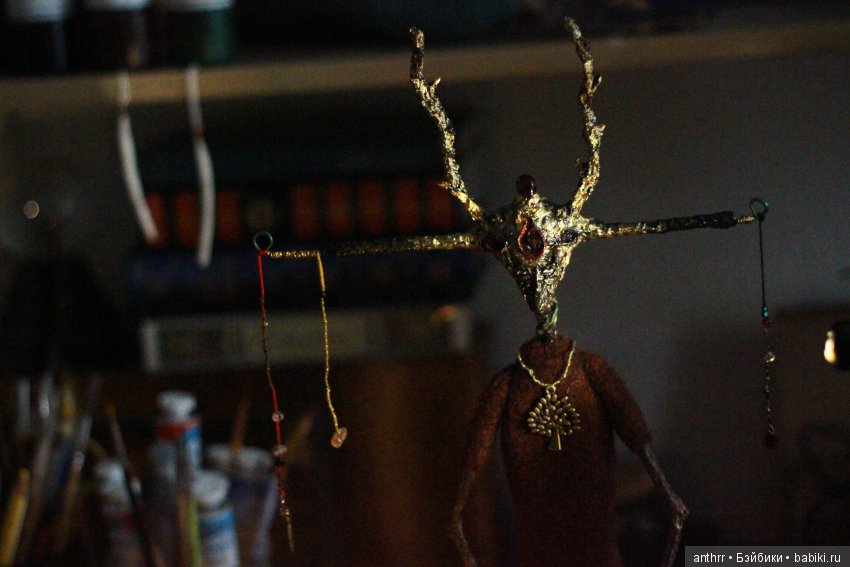 Болотяник — Авторские куклы из шерсти (валяние): сухое (фото 5)