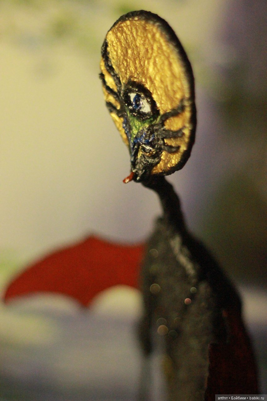 Айин. Готическая кукла — Авторские куклы из шерсти (валяние): сухое (фото 5)