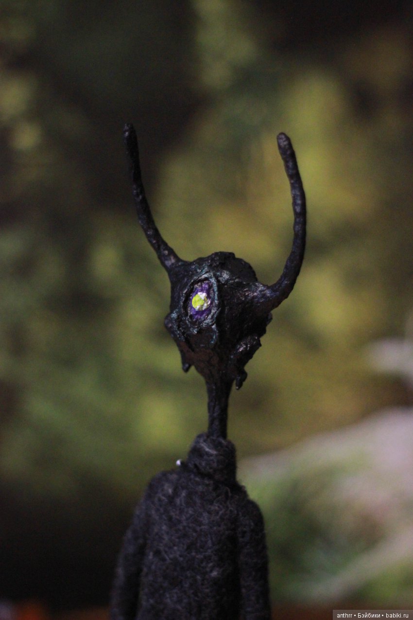 Хэния - воин духа — Авторские куклы из шерсти (валяние): сухое (фото 4)