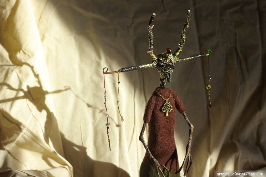 Болотяник — Авторские куклы из шерсти (валяние): сухое (фото 2)